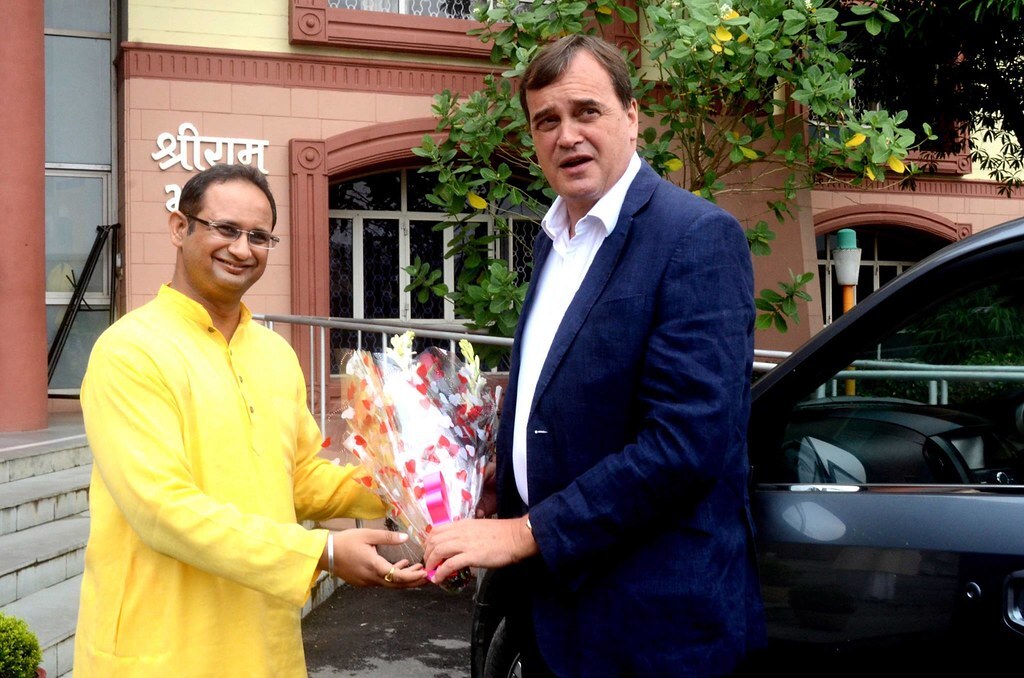 UK High Commissioner visits Dev Sanskriti VishwaVidyalaya