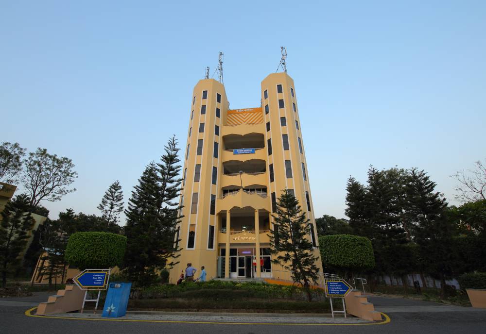 Library is the highest building of the university, a five storied building, which is seen as the pride of the university.
