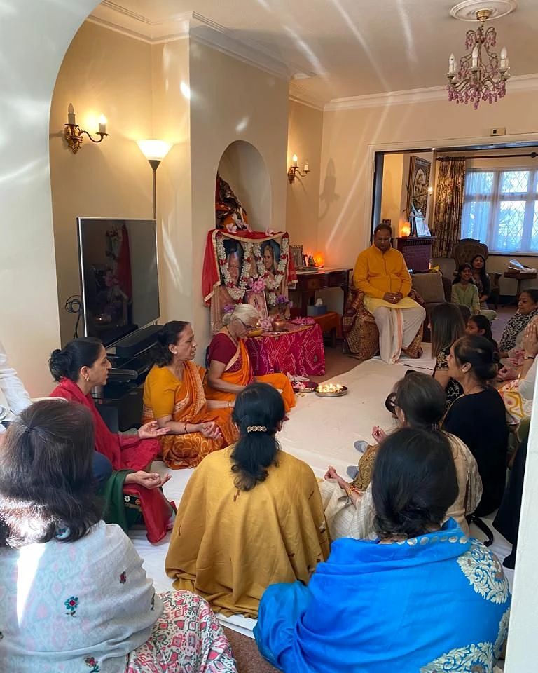 Deep Yagya was organized in Harrow, Greater London